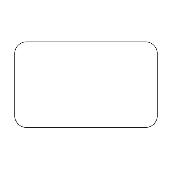 Nevs Intravenous Bag Label, Removable Thermal 3" x 5" White PDT-35R - main